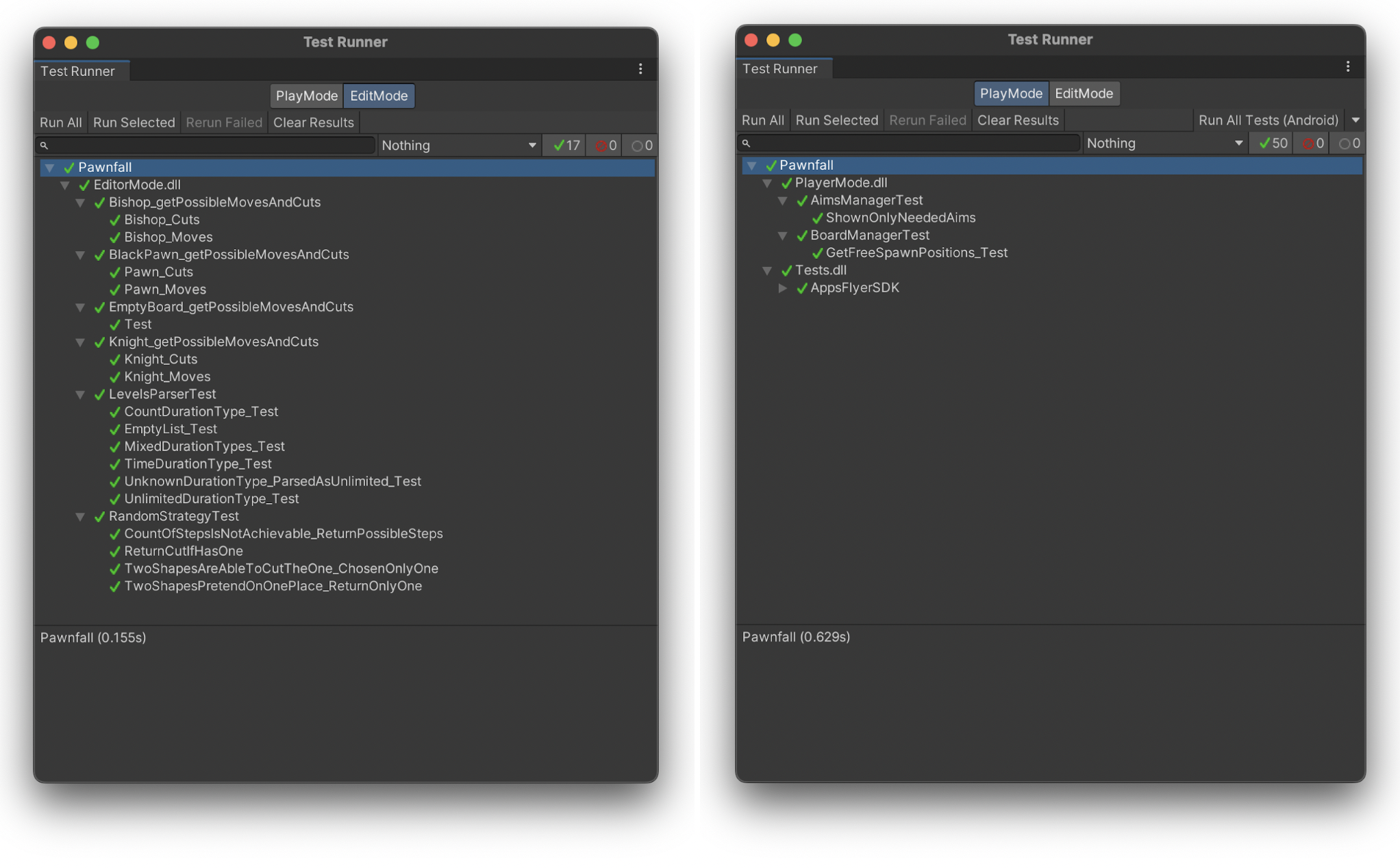По прошествии двух месяцев в проекте 17 unit-тестов и 2 UI По прошествии двух месяцев в проекте 17 unit-тестов и 2 UI