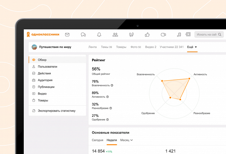 Новые «Одноклассники» — с полноэкранной лентой, переработанными профилями и фотовитриной - 3 Новые «Одноклассники» — с полноэкранной лентой, переработанными профилями и фотовитриной