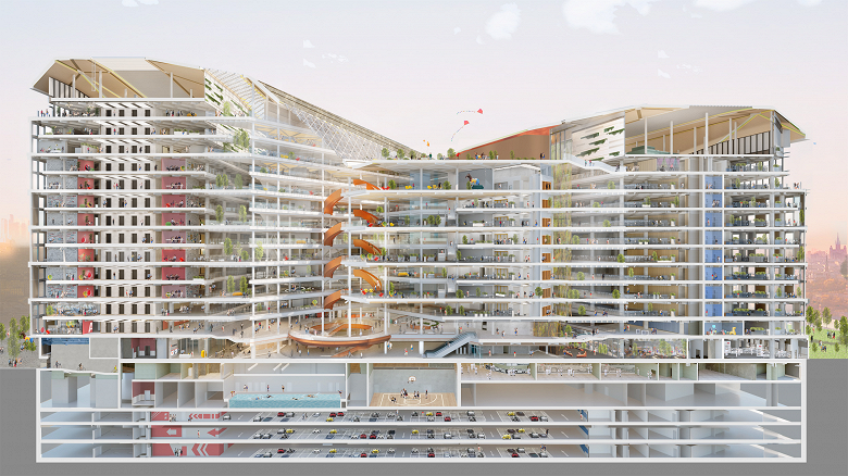 Яндекс показал 3D-модель новой штаб-квартиры в &laquo;Яндекс Картах&raquo; 