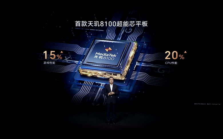 Экран 12,1 дюйма 144 Гц с разрешением 2К, 10 050 мА&middot;ч и Dimensity 8100 за $360. Представлен планшет Honor Tablet V8 Pro