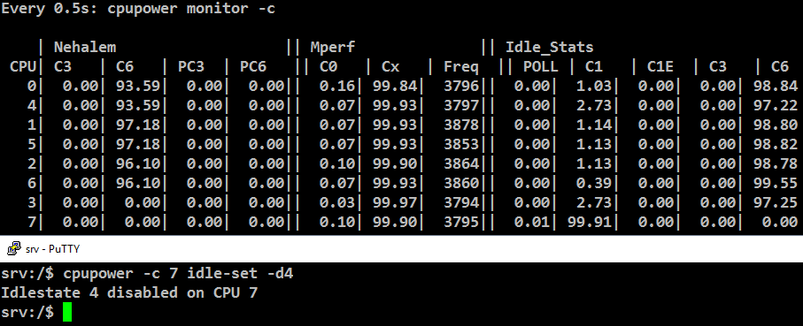 Ядра 1 и 2 сорта под Linux - 9