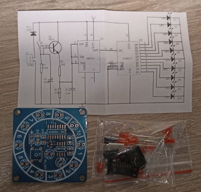 Световые эффекты на транзисторах и микросхемах - 12 Световые эффекты на транзисторах и микросхемах - 12
