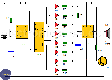 Световые эффекты на транзисторах и микросхемах - 15 Световые эффекты на транзисторах и микросхемах - 15