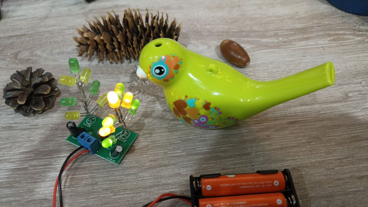 Световые эффекты на транзисторах и микросхемах - 3 Световые эффекты на транзисторах и микросхемах - 3