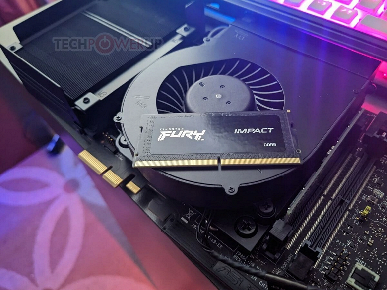 Представлена оперативная память для ноутбуков Kingston Fury Impact DDR5-5600