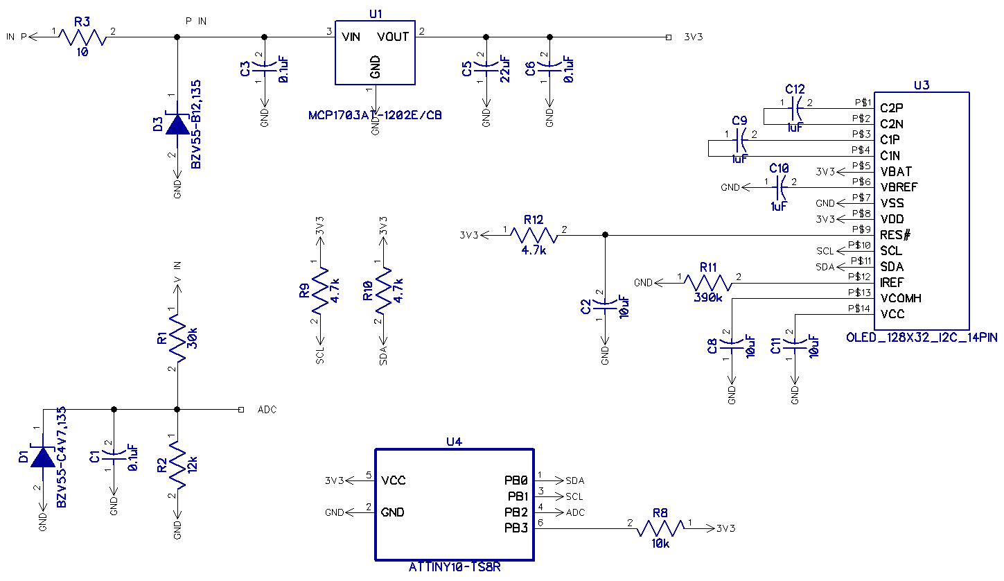 Меньше точно не бывает! Делаем вольтметр на ATTINY10 - 6