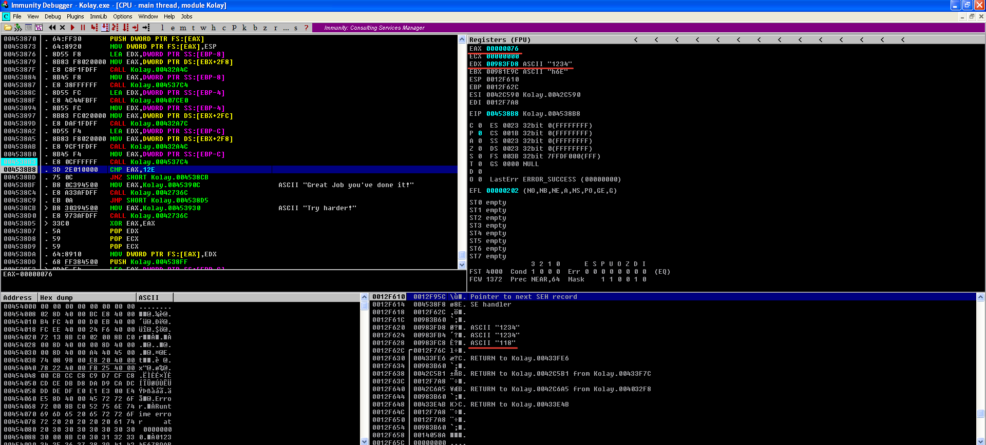 Если хоть раз мечтал написать crack или keygen - 4 Если хоть раз мечтал написать crack или keygen - 4