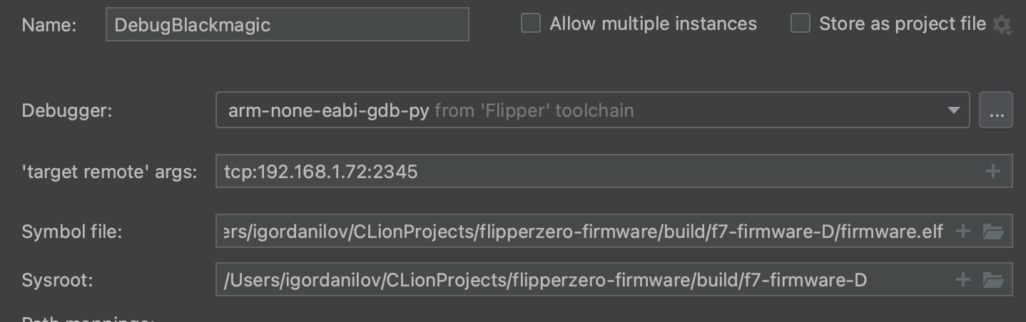 Настраиваем Clion для разработки под Flipper Zero - 7