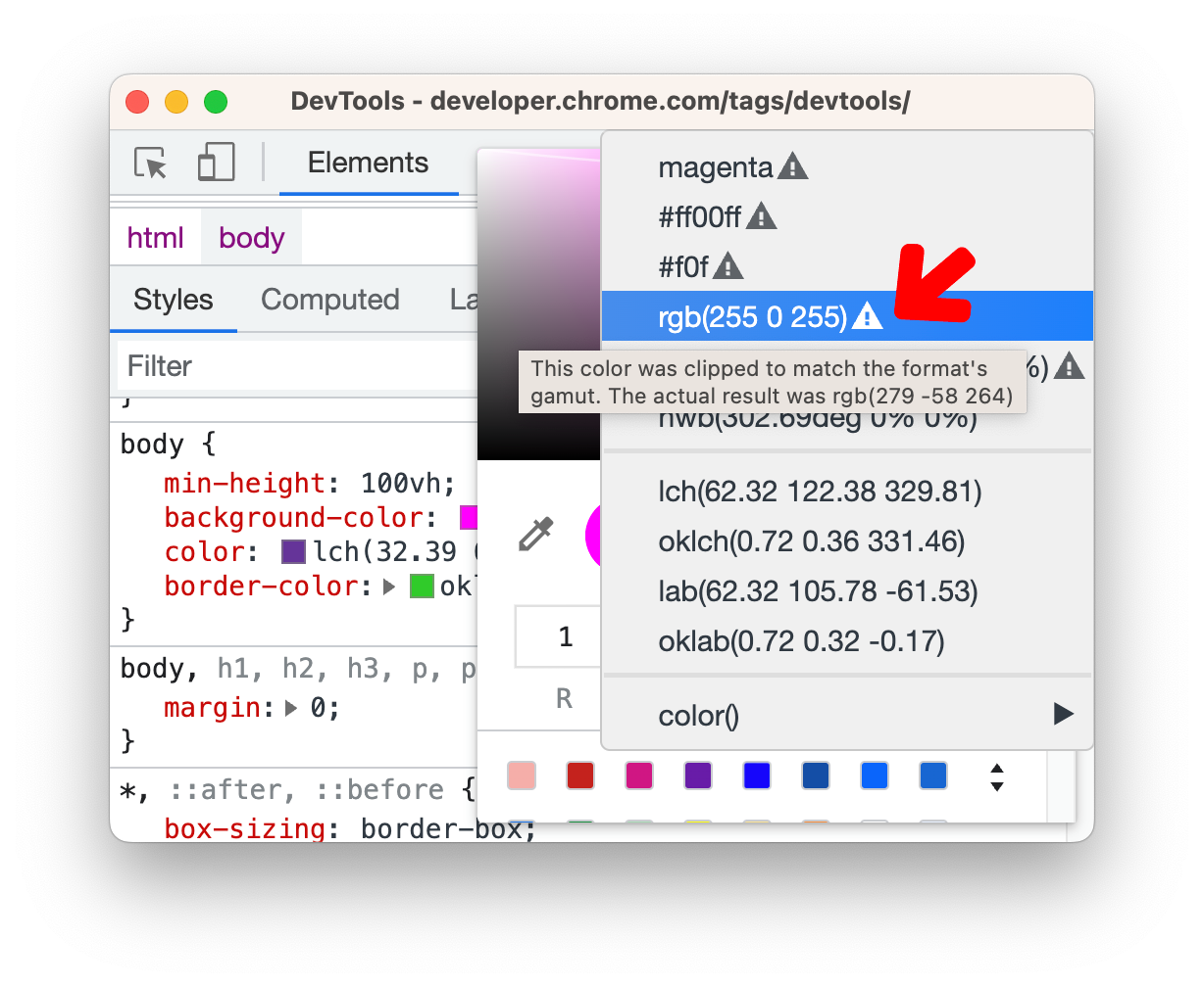 Что нового завезли в DevTools (Chrome 111) - 5