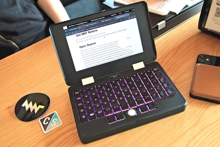 Модульный открытый «ноутбук для параноиков» уменьшили: 7 дюймов с полноразмерной клавиатурой и разрешением 1080p - 2