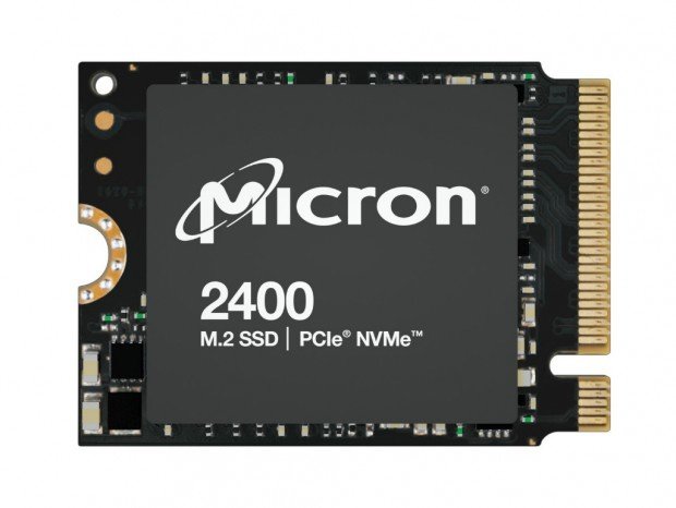 Micron уместила 2 ТБ флеш-памяти на плате длиной 3 см. Сверхкомпактный SSD Micron 2400 поступил в продажу