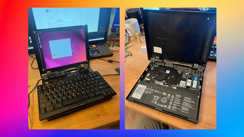 Энтузиаст вдохнул новую жизнь в ноутбук ThinkPad 701C. Теперь у него есть процессор Intel 11-го поколения и 10-дюймовый дисплей