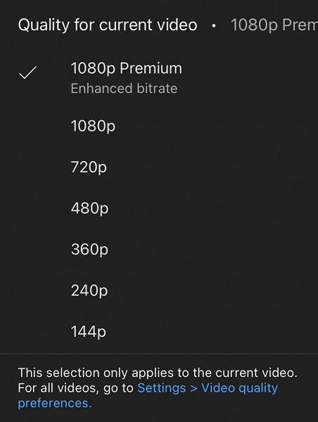 В YouTube разъяснили ситуацию с платным 1080p Premium