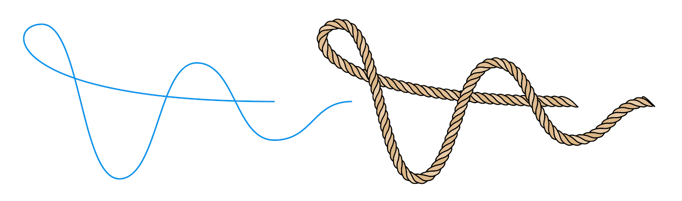 Рисуем верёвку в формате SVG при помощи JavaScript - 1