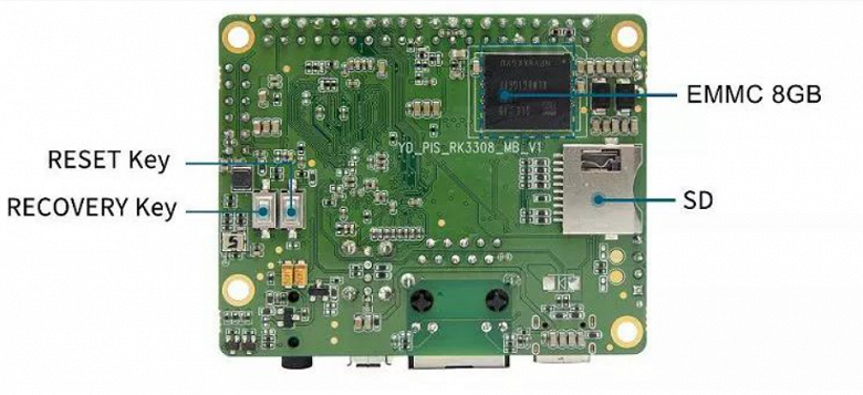 Представлен одноплатный компьютер Banana Pi P2 Pro. Он получил 2 ГБ ОЗУ, 8 ГБ флеш-памяти и SoC Rockchip RK3308