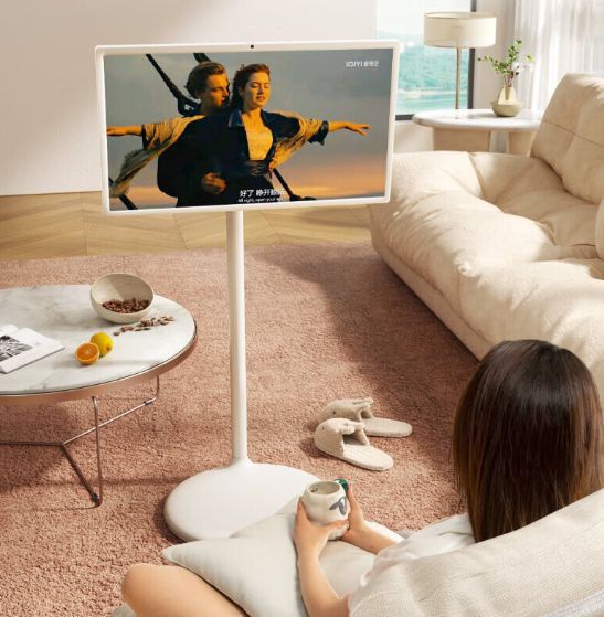 Представлен огромный планшет на колёсах Xiaodu Tiantian Girlfriend Machine - 1 Представлен огромный планшет на колёсах Xiaodu Tiantian Girlfriend Machine