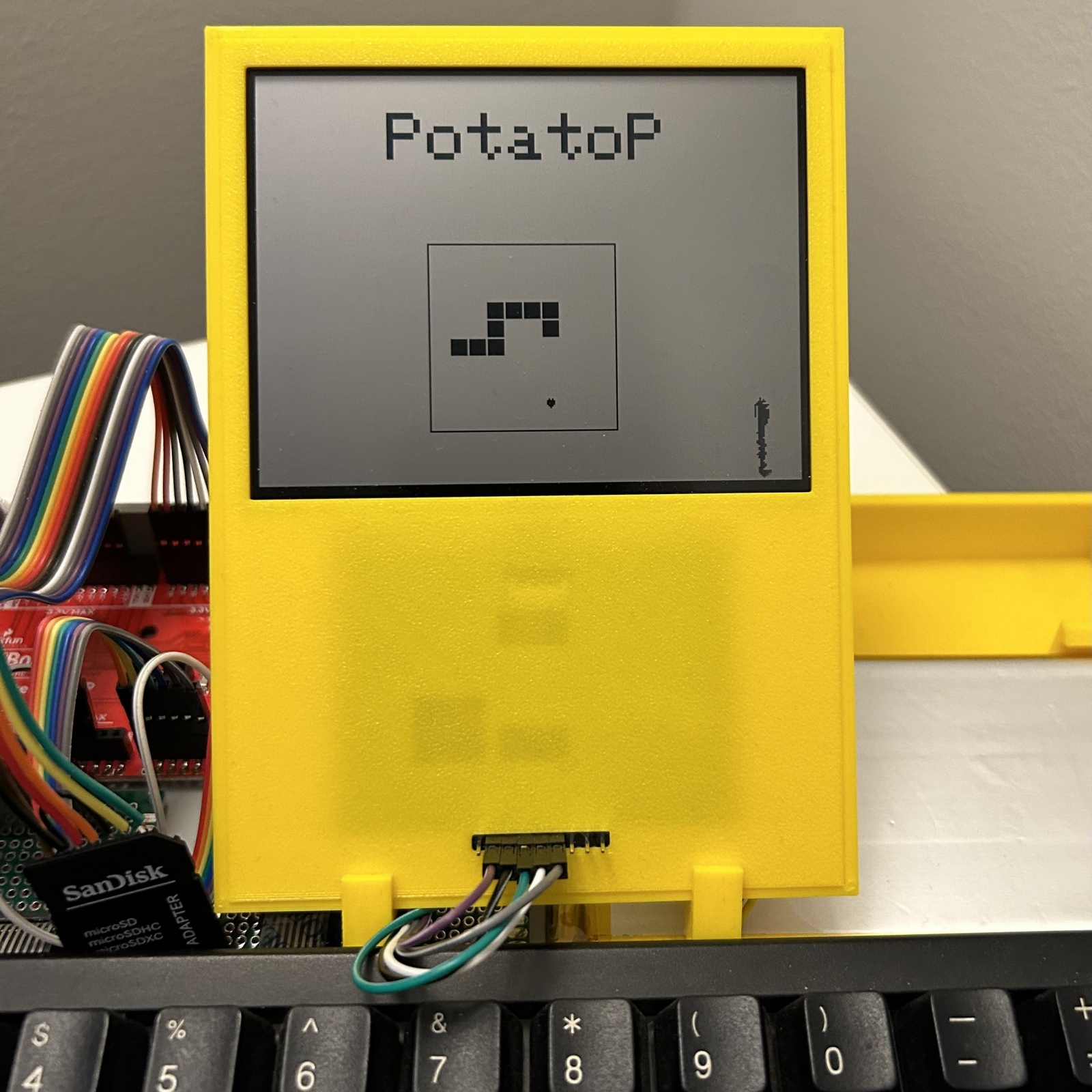 DIY ноутбук PotatoP с Lisp и 2 годами автономной работы: зачем он нужен и на что способен? - 5