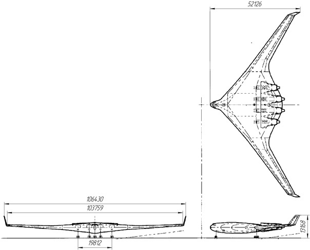 Один из вариантов облика по предварительным проработкам «Макдоннелл Дуглас»