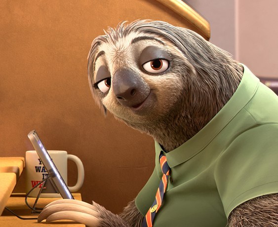 Zootopia: sloth screenshot