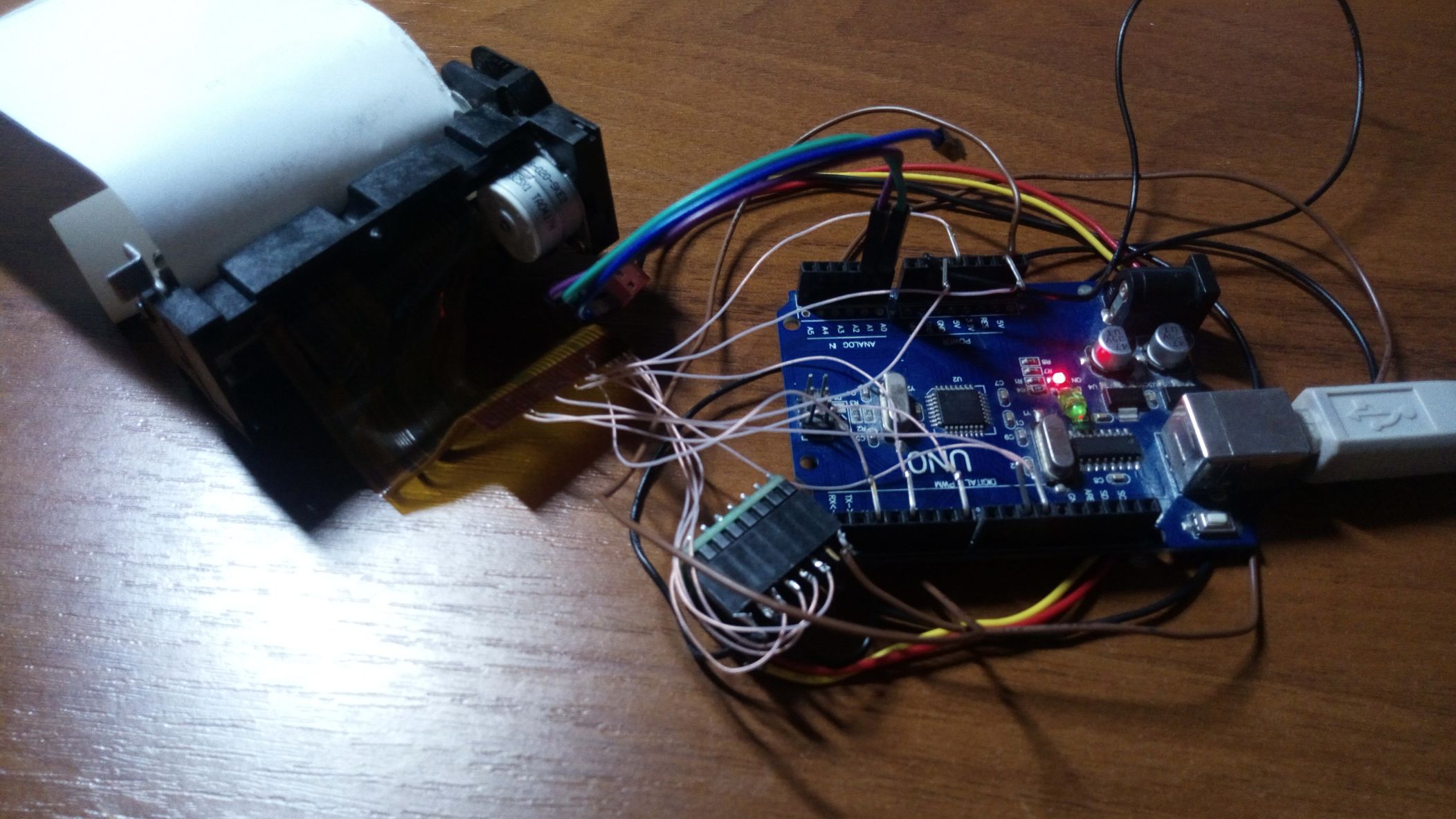 Как подключить термопринтер к микроконтроллеру - 22 Как подключить термопринтер к микроконтроллеру - 22