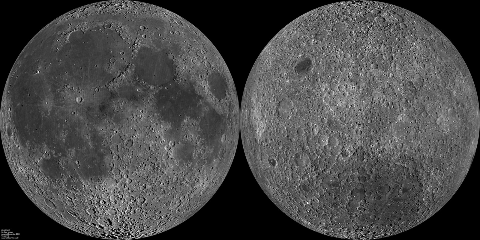 Почему ближняя к нам сторона Луны так отличается от обратной? - 1