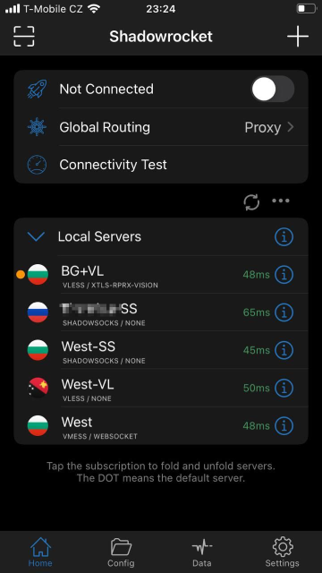 Программы-клиенты для протоколов недетектируемого обхода блокировок сайтов: V2Ray-XRay, Clash, Sing-Box, и другие - 15