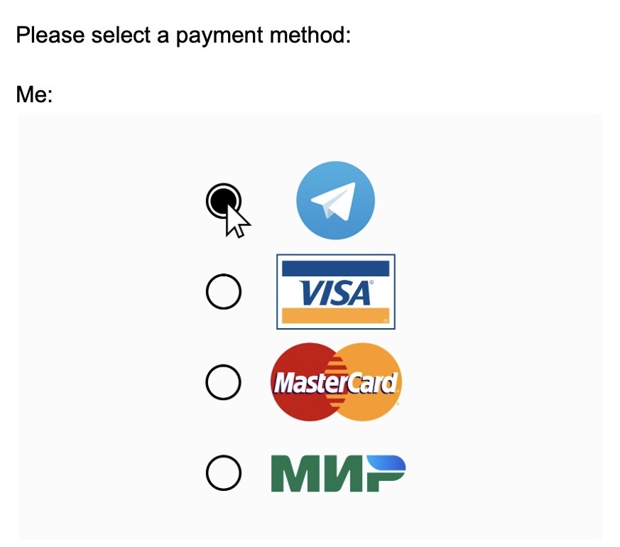 Как подключить платежную систему с Payments к Telegram - 1