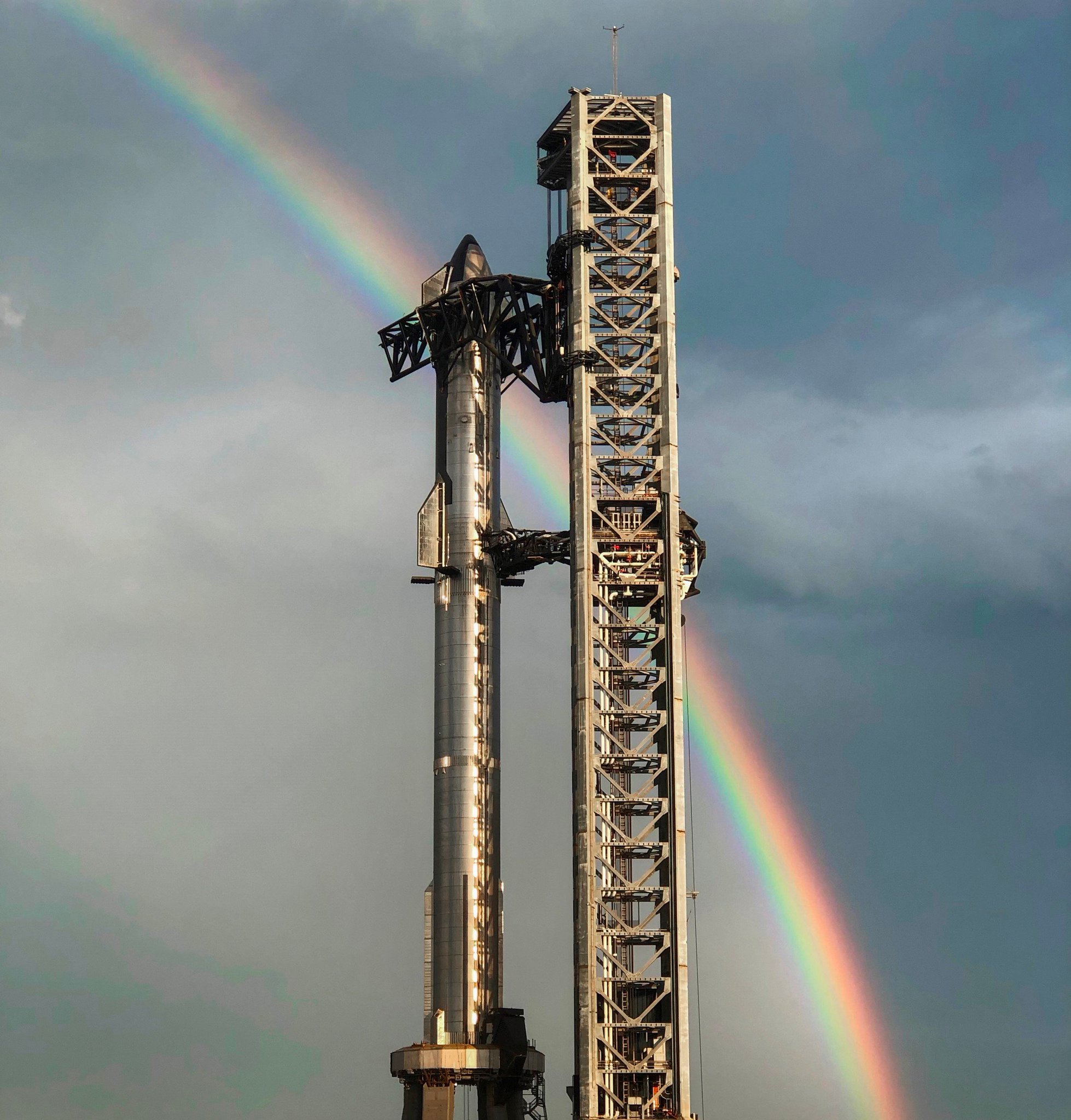 Первый тестовый полёт Starship Super Heavy - 17 Первый тестовый полёт Starship Super Heavy - 17