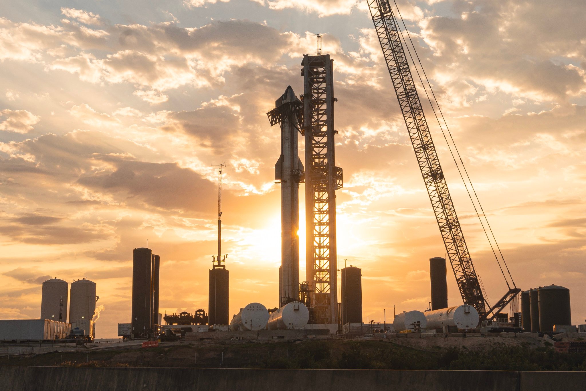 Первый тестовый полёт Starship Super Heavy - 29 Первый тестовый полёт Starship Super Heavy - 29