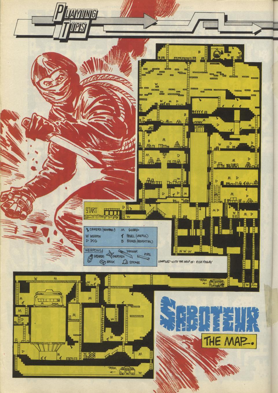 The Saboteur! (ZX Spectrum, 1985). История создания - 5