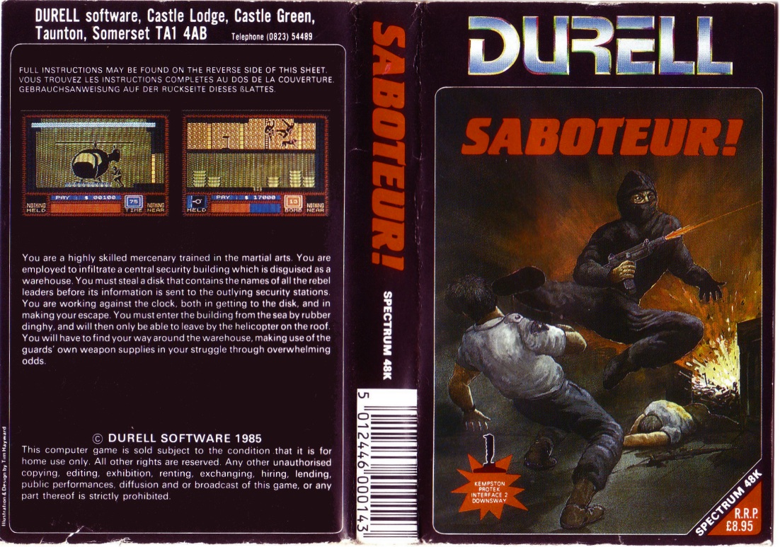 The Saboteur! (ZX Spectrum, 1985). История создания - 9