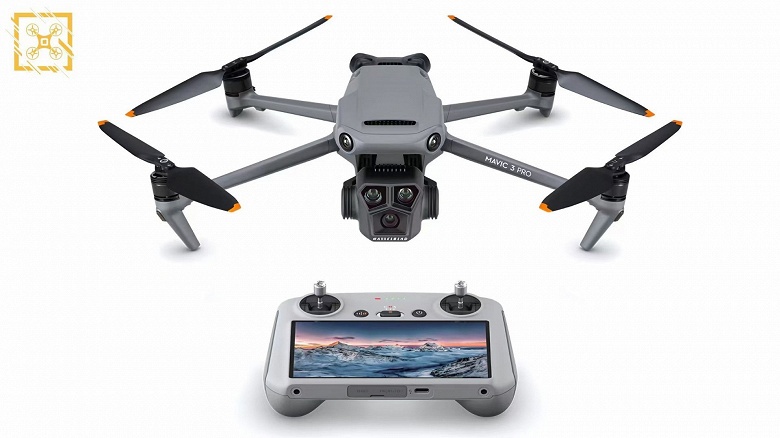 Таким будет дрон DJI Mavic 3 Pro. Опубликованы качественные рендеры новинки, оснащенной тройной камерой