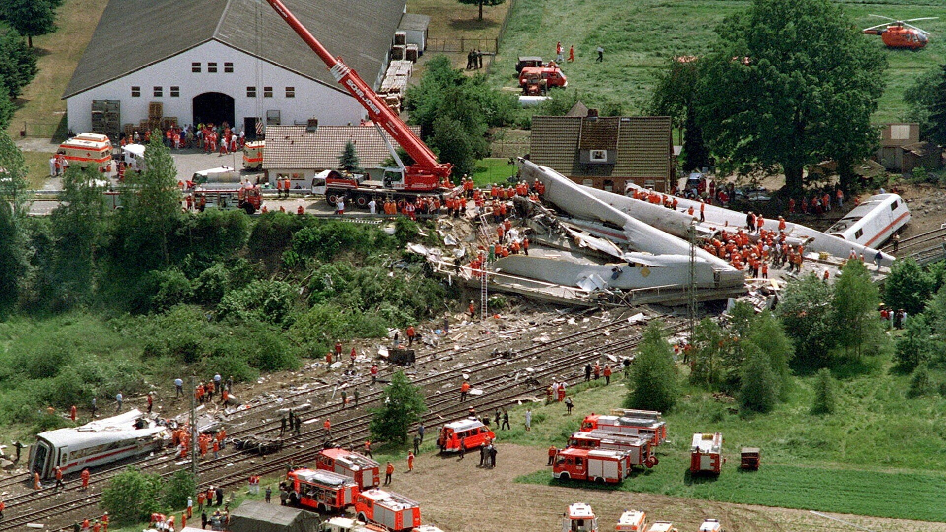 Результаты аварии 3 июня 1998 года  