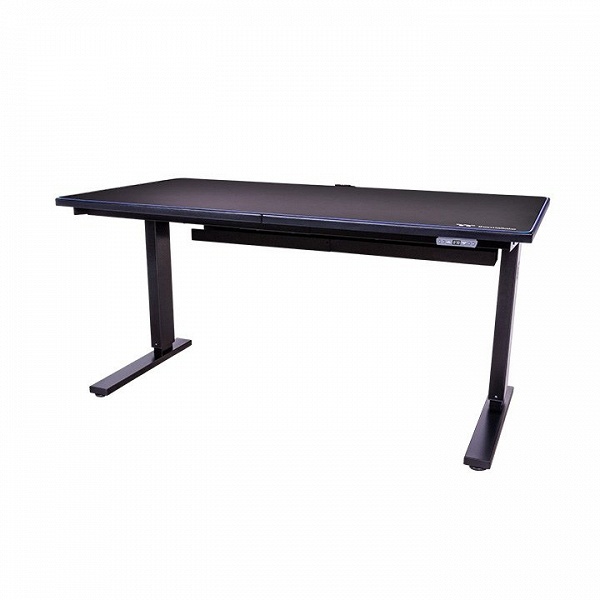 Умный игровой стол, который сам отрегулирует высоту, опираясь на привычки пользователя. Представлен Thermaltake Toughdesk 350 Smart Gaming Desk