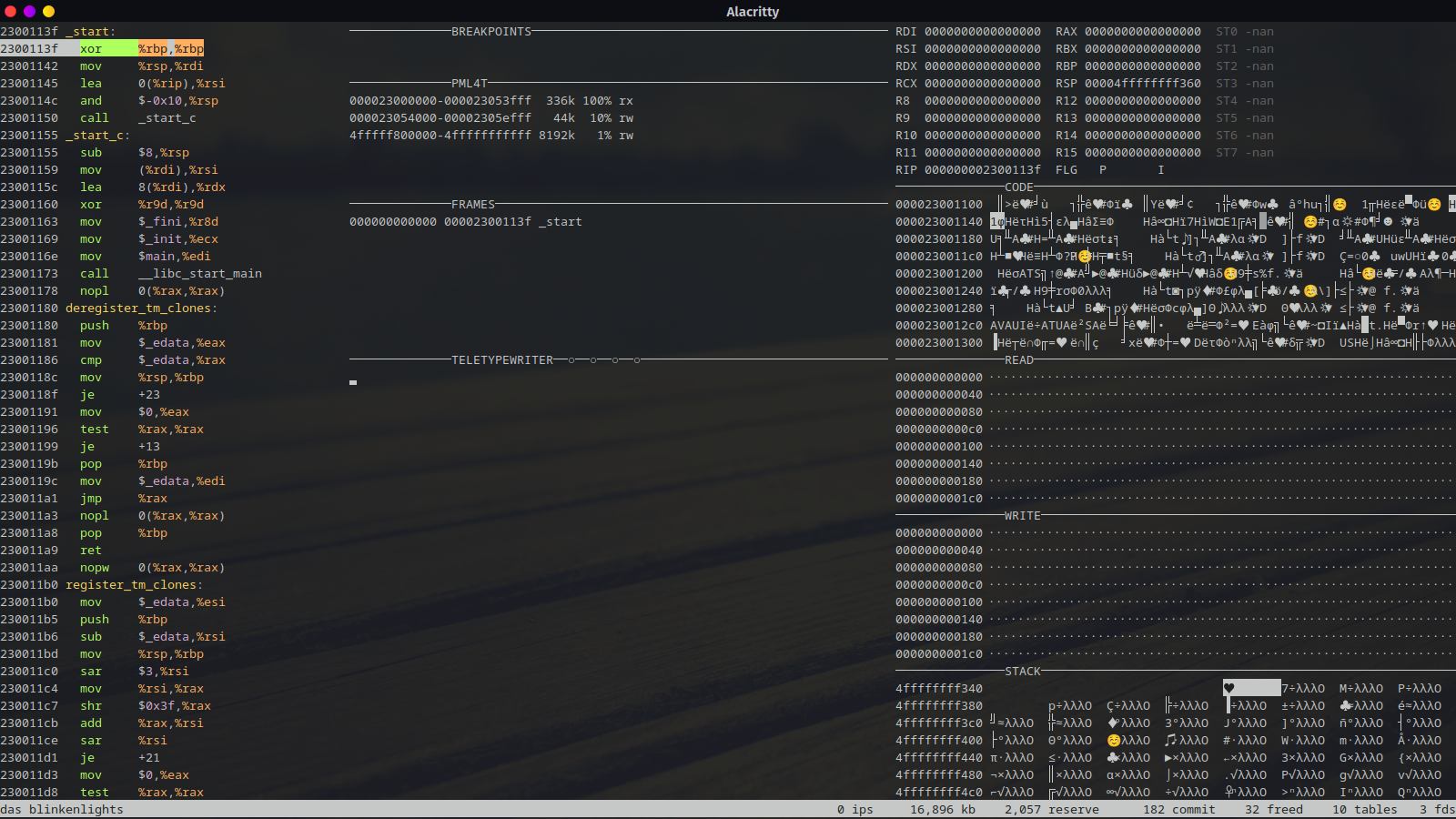Blink: супербыстрый эмулятор x86_64 размером 119 КБ - 7 Blink: супербыстрый эмулятор x86_64 размером 119 КБ - 7