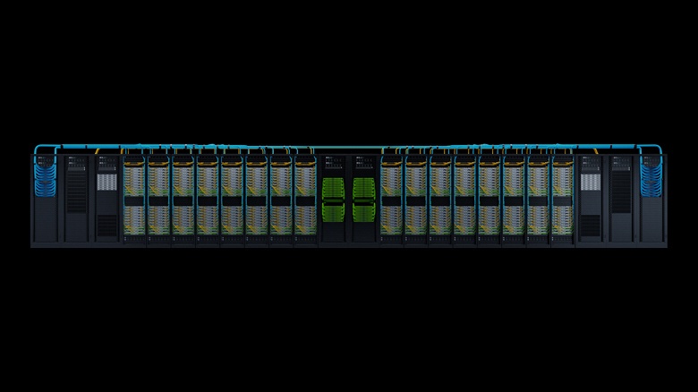 Представлен новейший суперкомпьютер Nvidia: 256 суперчипов GH200, 144 ТБ памяти и производительность на уровне 1 Эфлопс