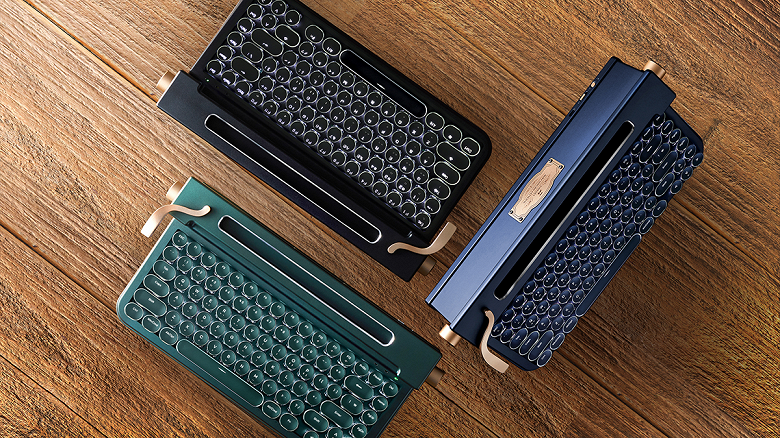 Представлена очень необычная клавиатура в стиле классических печатных машинок для ПК и смартфонов - 2 Представлена очень необычная клавиатура в стиле классических печатных машинок для ПК и смартфонов