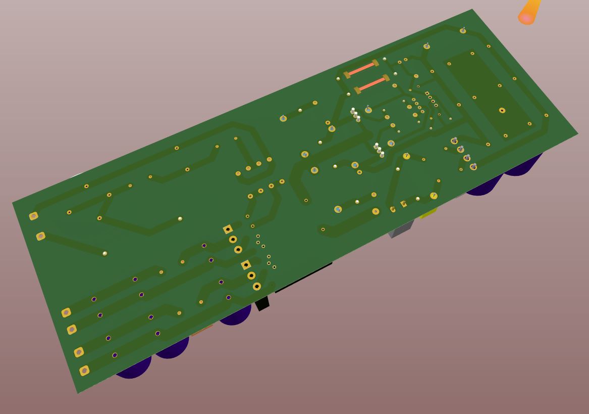 Нестабилизированный AC-DC источник питания. IR2153 - 9