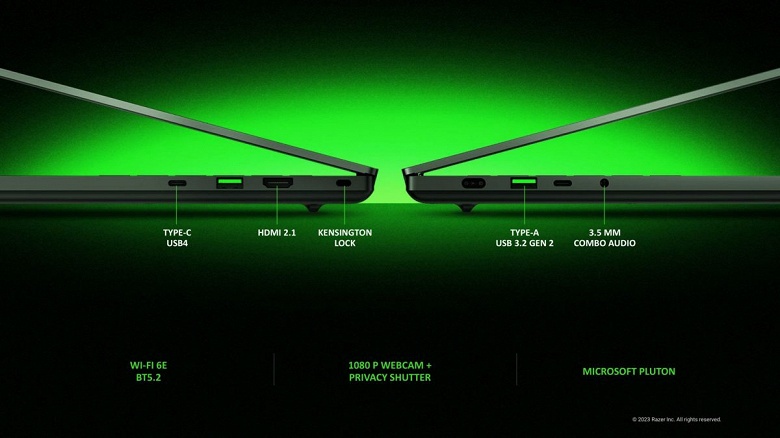 Представлен Razer Blade 14 2023. Мощный 8-ядерный процессор AMD Ryzen 9 7940HS, GeForce RTX 4070 Laptop и экран QHD 240 Гц в довольно тонком 14-дюймовом ноутбуке