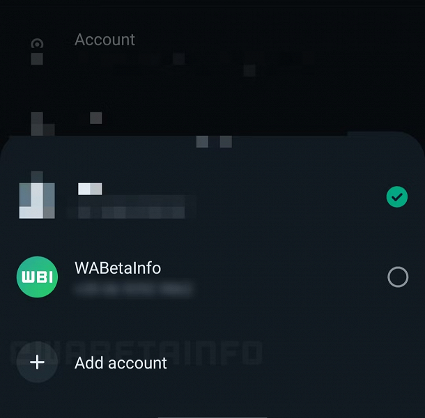 В WhatsApp скоро разрешат подключать несколько аккаунтов: с одного телефона и без второй копии приложения - 2 В WhatsApp скоро разрешат подключать несколько аккаунтов: с одного телефона и без второй копии приложения