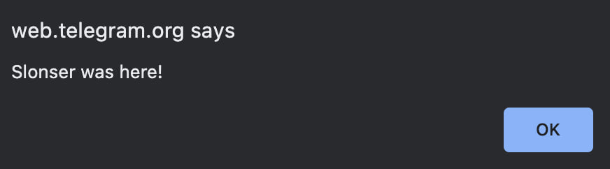История одной XSS в Telegram - 3 История одной XSS в Telegram - 3