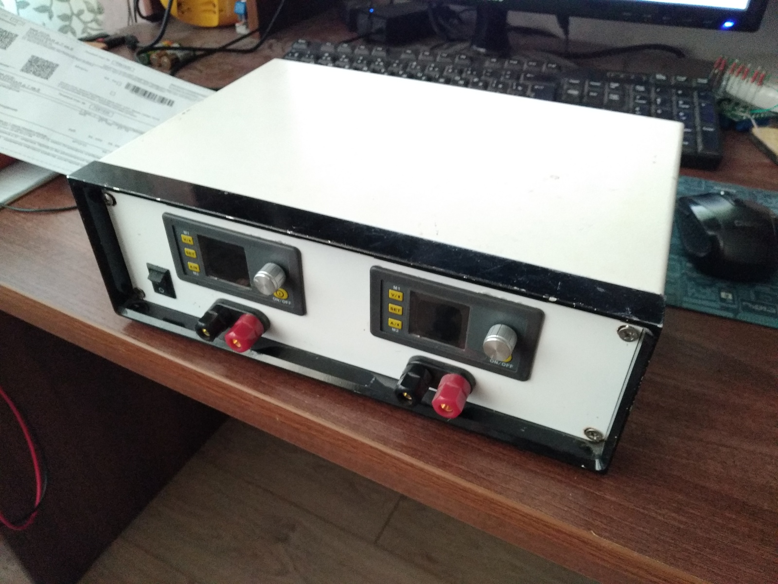 Лабораторный двухканальный блок питания из китайских модулей, или мощный импульсный нестабилизированный на IR2153 - 21 Лабораторный двухканальный блок питания из китайских модулей, или мощный импульсный нестабилизированный на IR2153 - 21