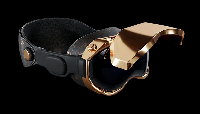 Вот это забрало — в России представили Apple Vision Pro в корпусе из 1,5 кг золота