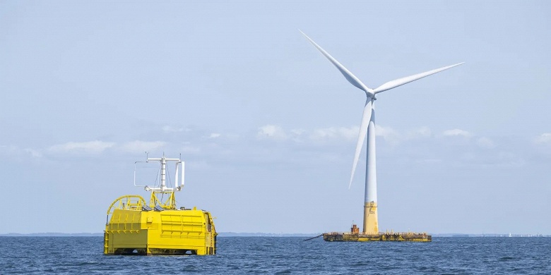 Запущена первая в мире ветряная электростанция, посредством которой водород произвели непосредственно в океане - 1 Запущена первая в мире ветряная электростанция, посредством которой водород произвели непосредственно в океане