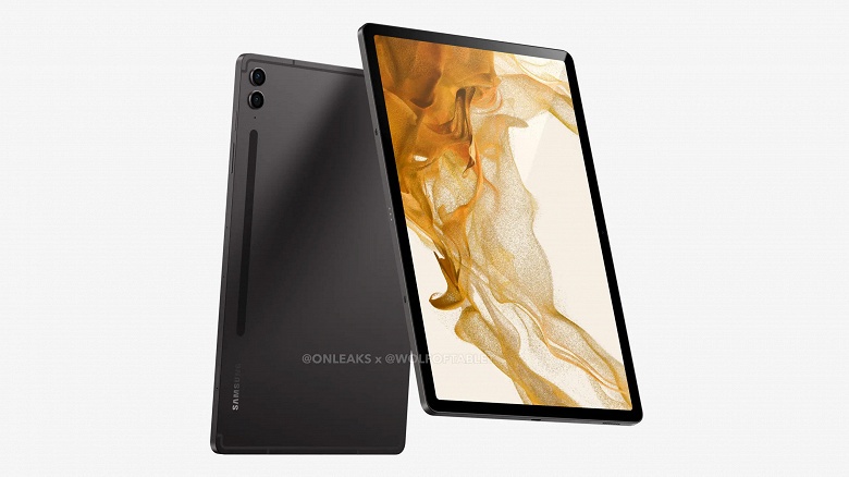 Потенциально недорогой «фанатский» планшет Samsung Galaxy Tab S9 FE Plus впервые показали на качественных рендерах. У него сдвоенная камера и платформа как у Galaxy A54