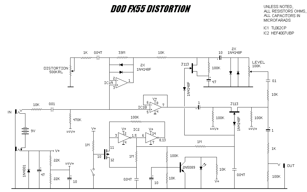 «Классический ламповый» перегруз DOD FX53 - 13