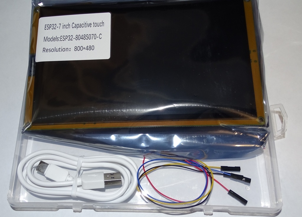 Интеллектуальная панель Sunton 7″ на базе ESP32S3 - 2 Интеллектуальная панель Sunton 7″ на базе ESP32S3 - 2