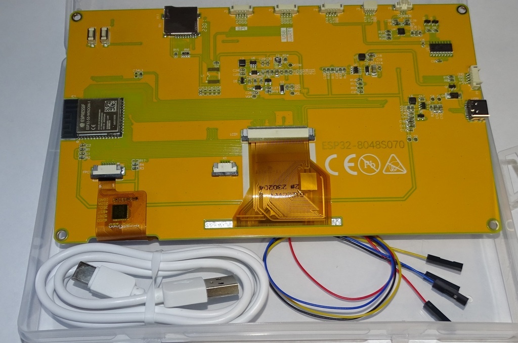 Интеллектуальная панель Sunton 7″ на базе ESP32S3 - 4 Интеллектуальная панель Sunton 7″ на базе ESP32S3 - 4