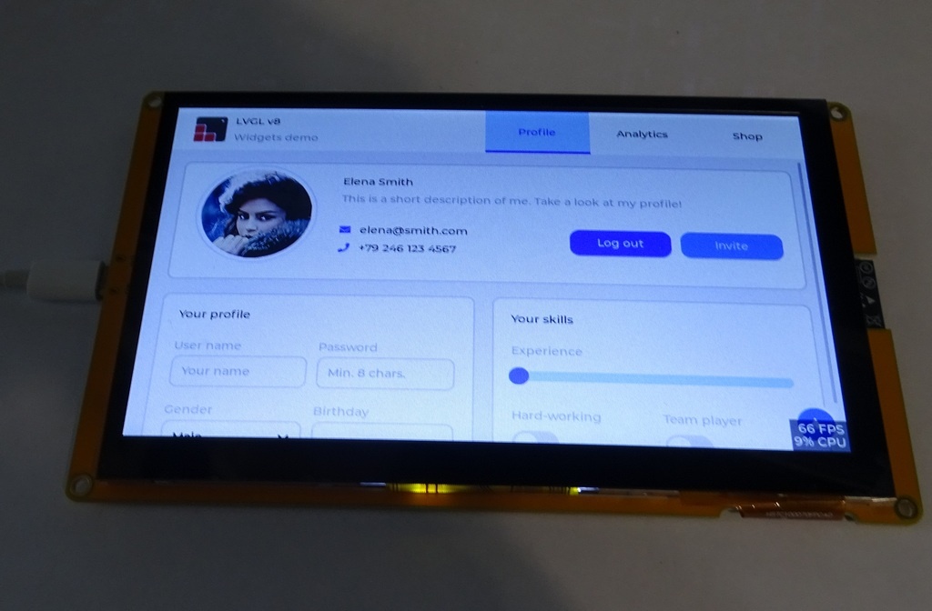 Интеллектуальная панель Sunton 7″ на базе ESP32S3 - 9 Интеллектуальная панель Sunton 7″ на базе ESP32S3 - 9