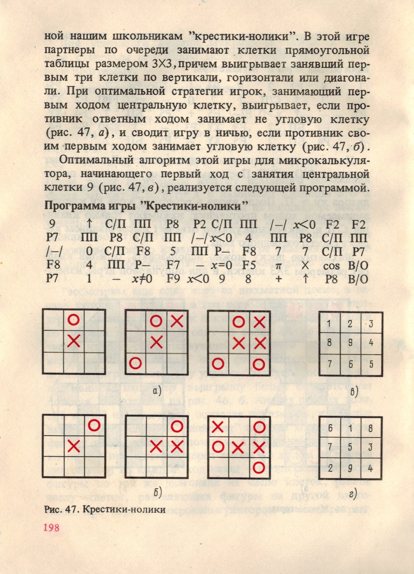 Релейный компьютер, телетайп и интересный алгоритм игры в крестики-нолики - 11